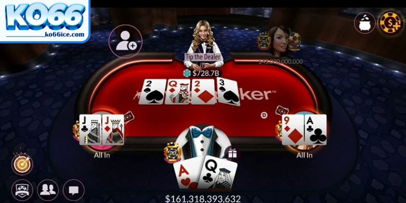 Poker đầy kịch tính hấp dẫn